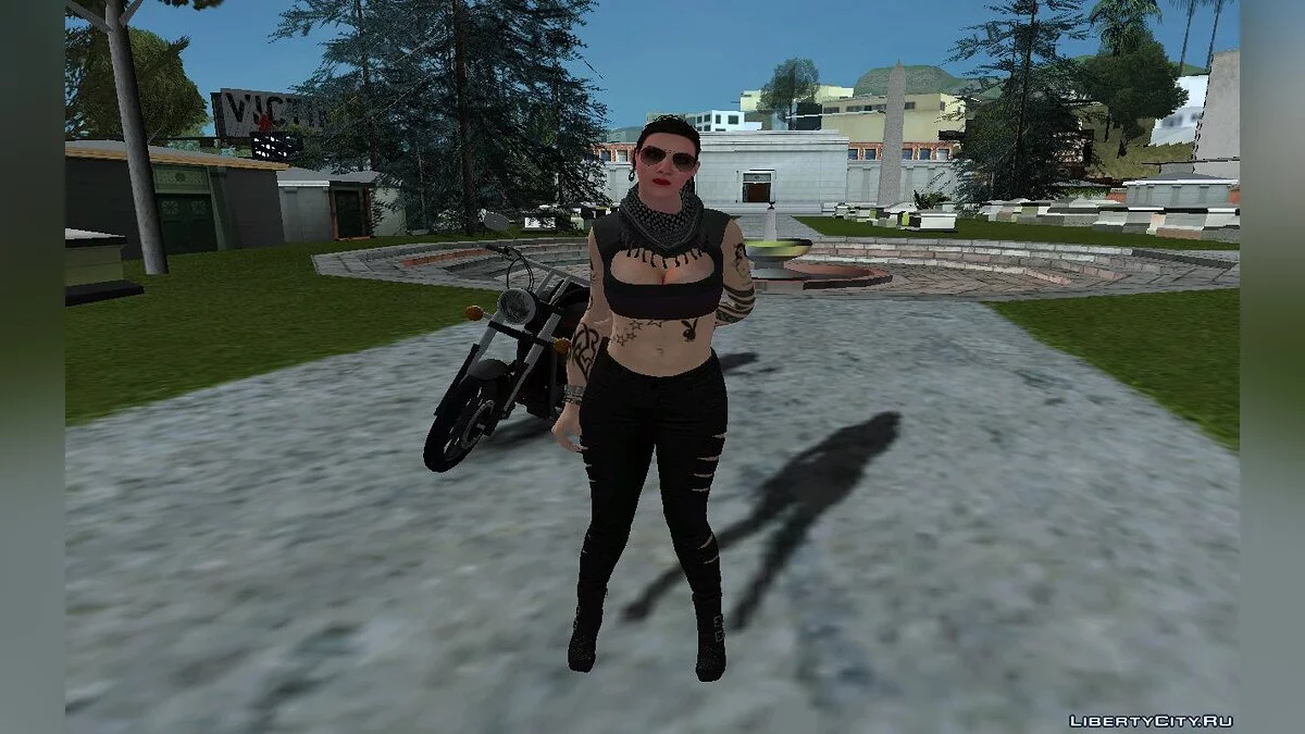 Molly Schultz dari GTA 5 Gangster V4 / GTA San Andreas