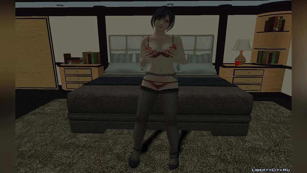 Нагиса из DOAXVV (Секретный класс) / GTA San Andreas