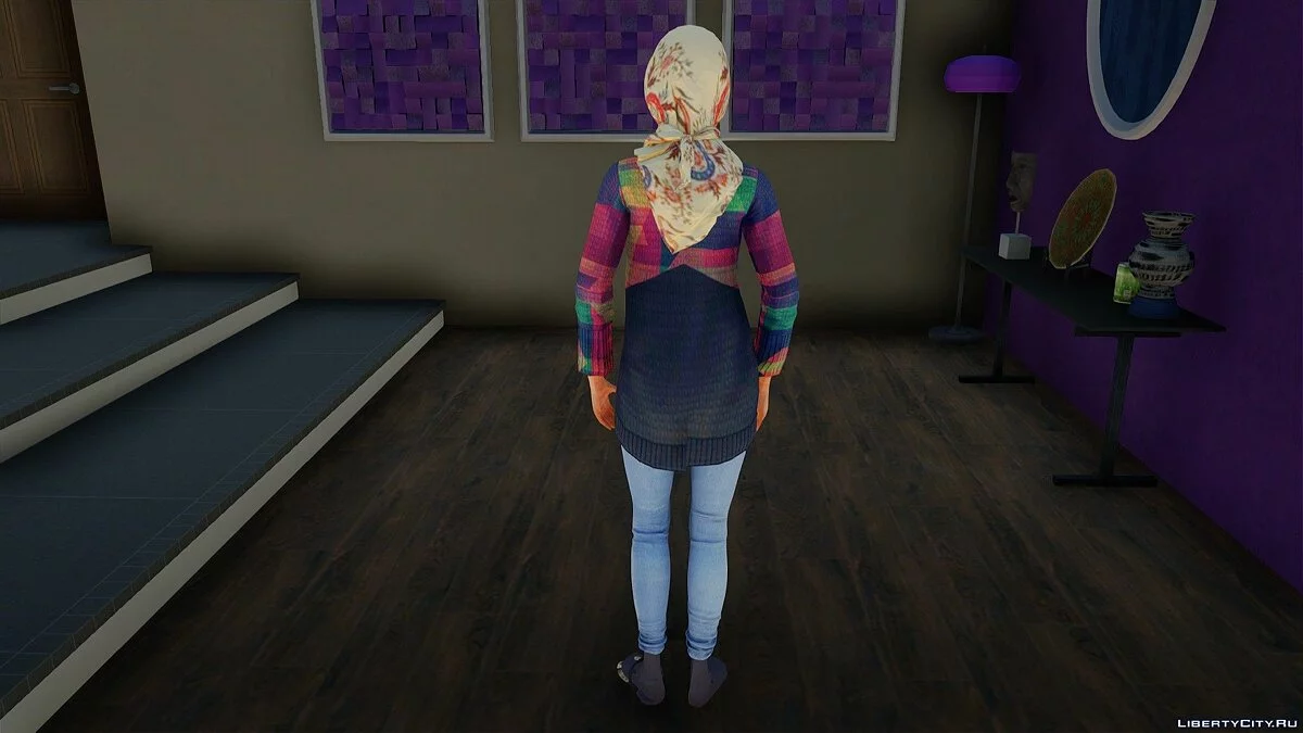 Najlaa from Sims 4 / GTA San Andreas