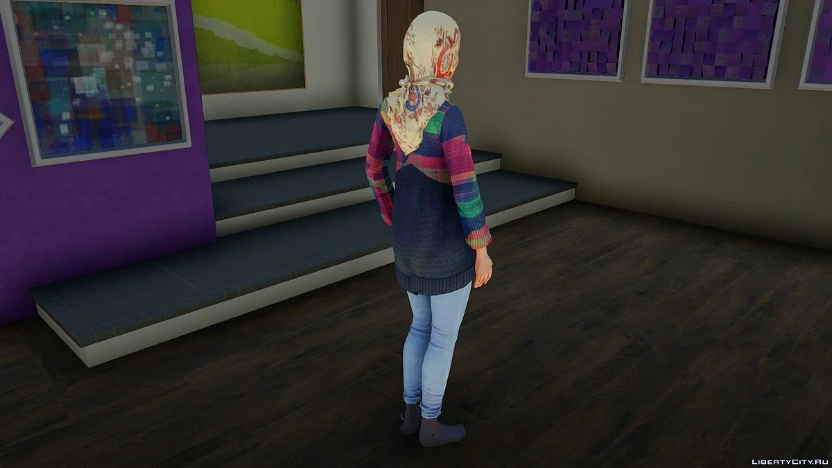 Najlaa from Sims 4 / GTA San Andreas