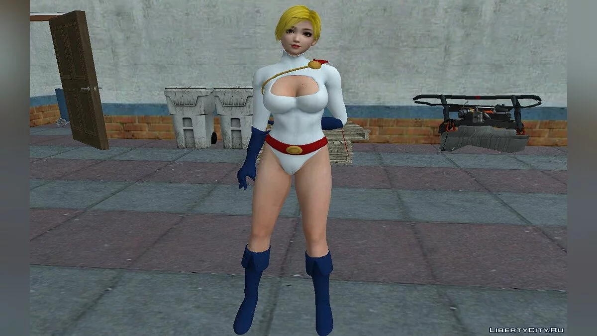 Naotora Ii dari DOA Power Girl / GTA San Andreas