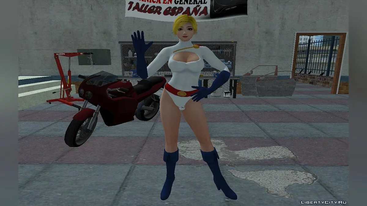 Naotora Ii dari DOA Power Girl / GTA San Andreas