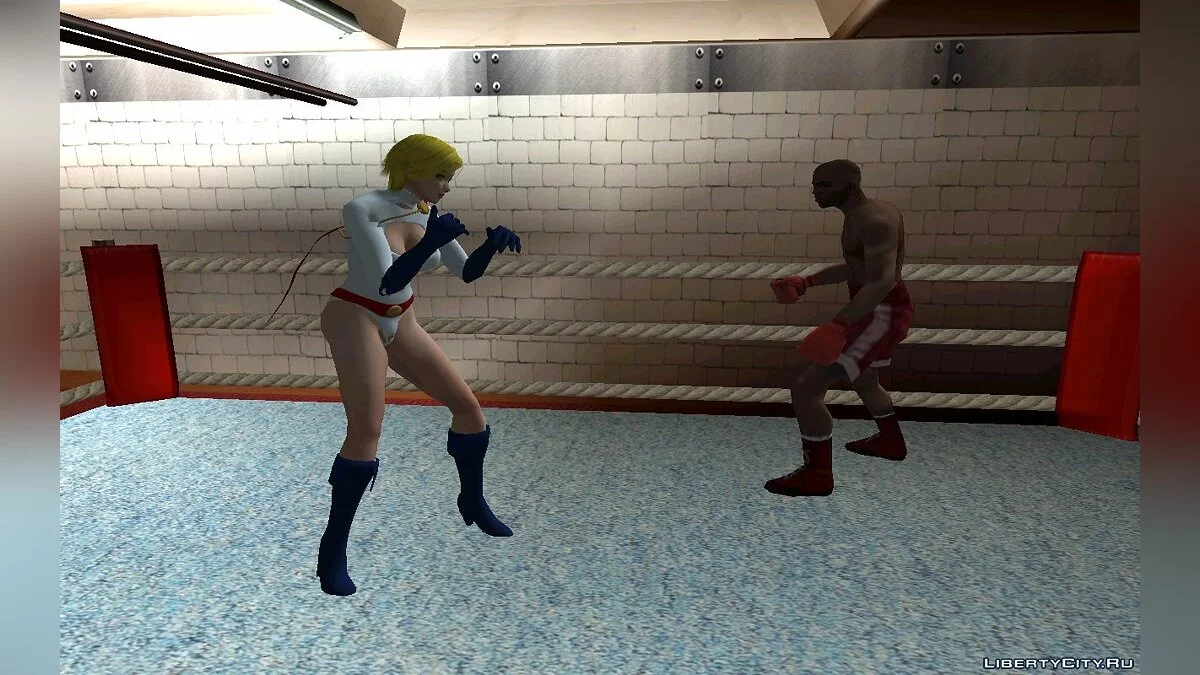 Naotora Ii dari DOA Power Girl / GTA San Andreas
