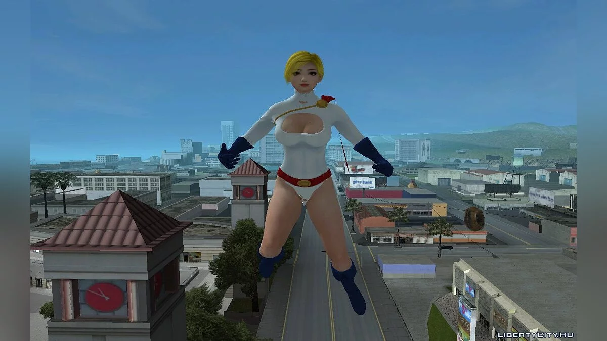 Naotora Ii dari DOA Power Girl / GTA San Andreas
