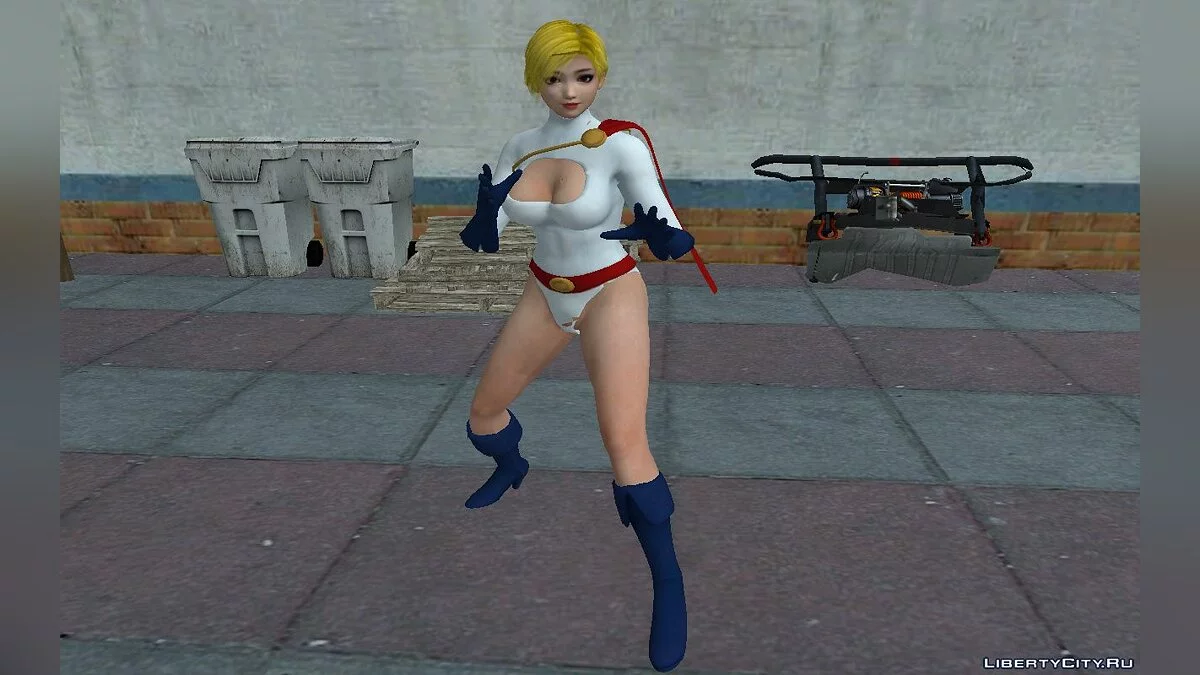 Naotora Ii dari DOA Power Girl / GTA San Andreas