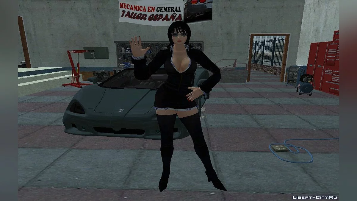 Naotora Ii dari DOA dalam bikini penuh / GTA San Andreas