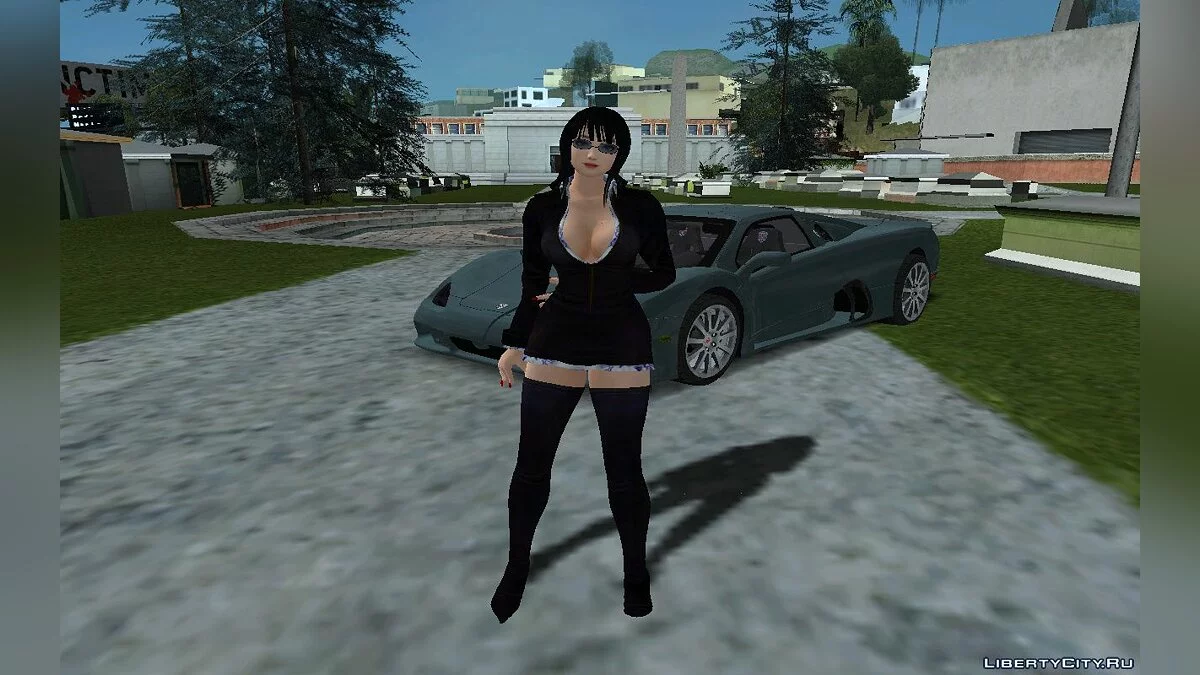 Naotora Ii dari DOA dalam bikini penuh / GTA San Andreas