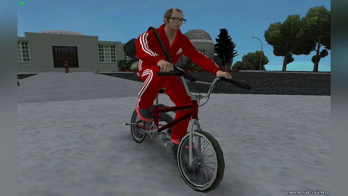 Novo skin Rosenberg V2 (Traje esportivo Adidas) / GTA San Andreas