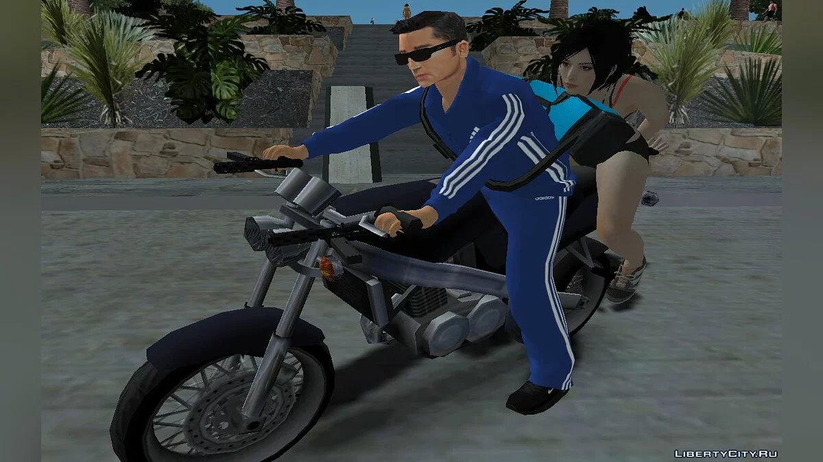 New Wuzimu in Adidas Tracksuit V3 / GTA San Andreas