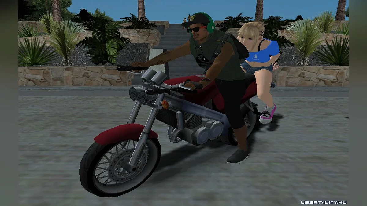 Райдер в повседневной одежде v3 (Импорт-Экспорт) / GTA San Andreas