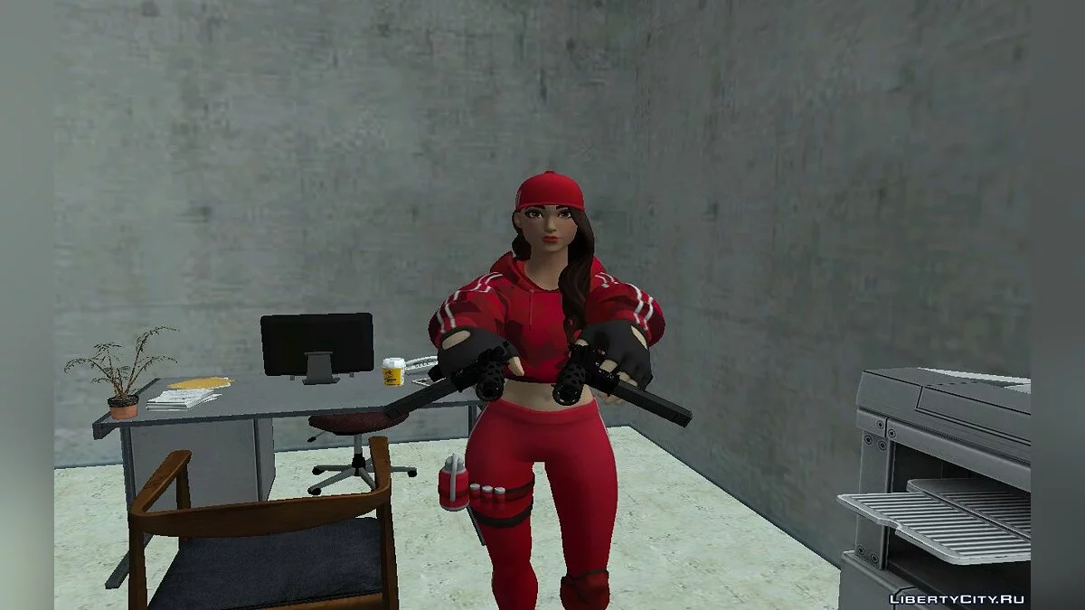 Ruby dari Fortnite / GTA San Andreas
