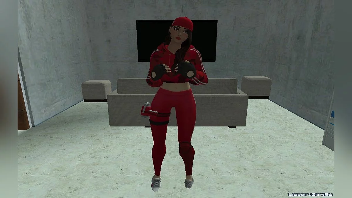 Ruby dari Fortnite / GTA San Andreas