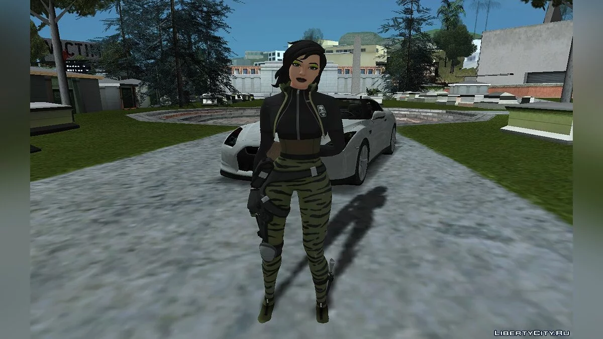 Sorana dari Fortnite / GTA San Andreas