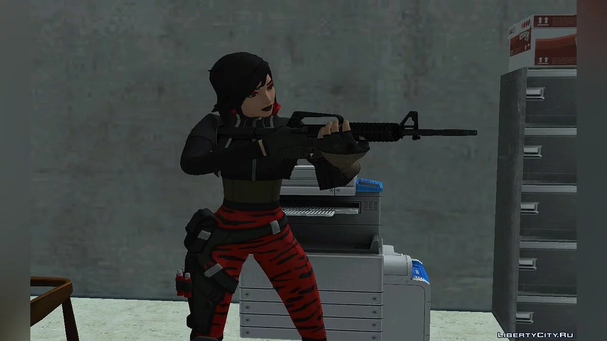 Sorana dari Fortnite / GTA San Andreas