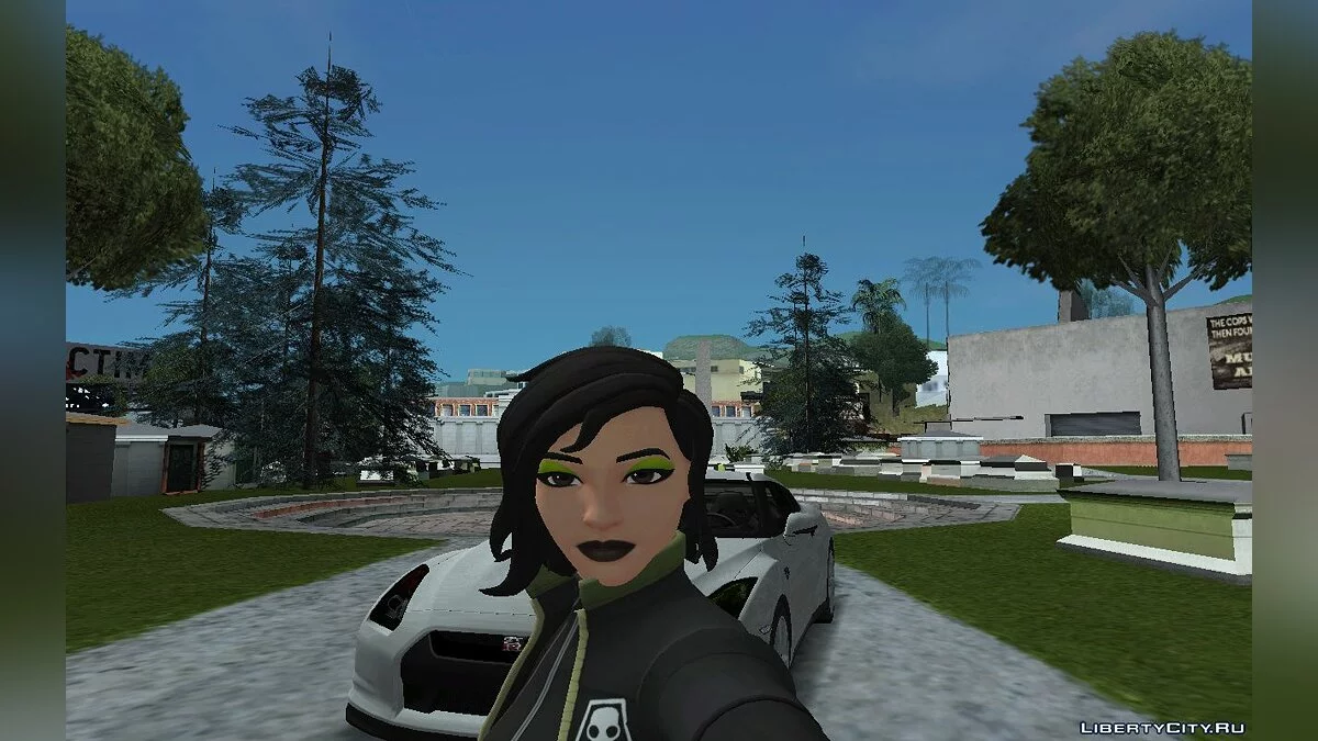 Sorana dari Fortnite / GTA San Andreas