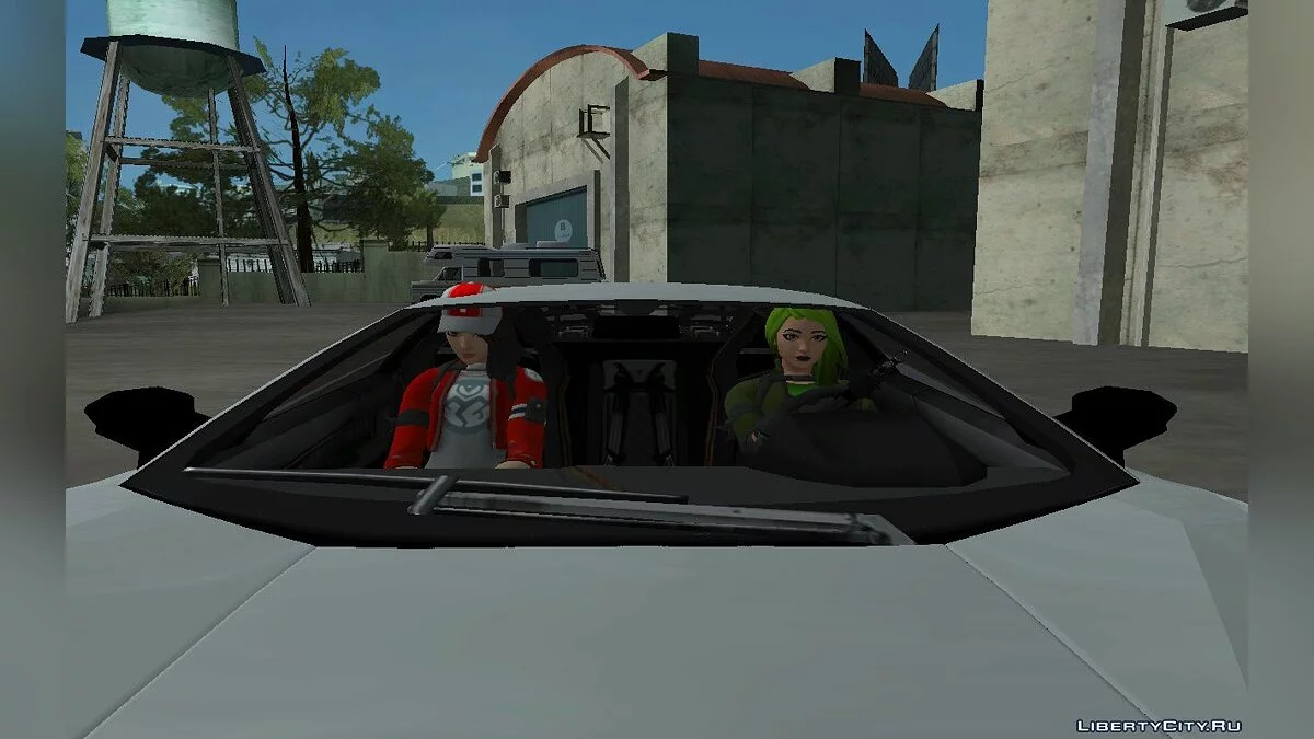 Toxin aus dem Spiel Fortnite / GTA San Andreas