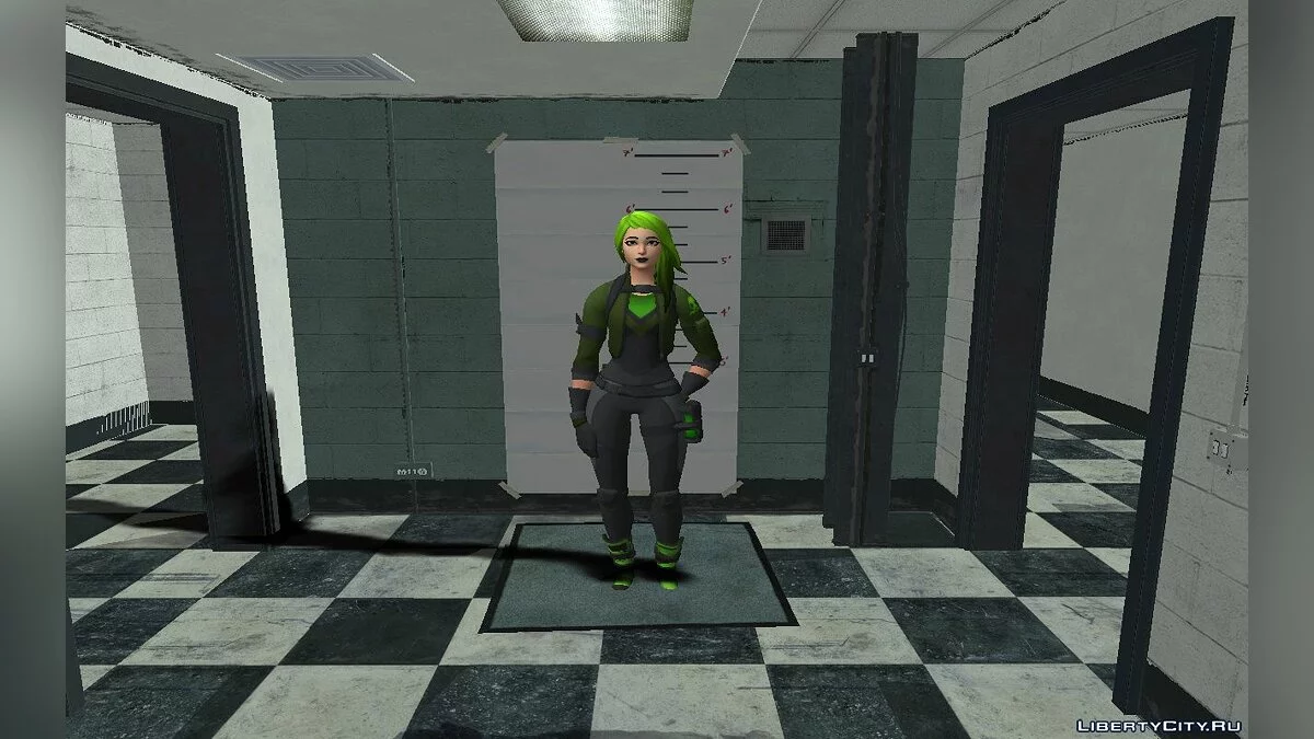 Toxin aus dem Spiel Fortnite / GTA San Andreas