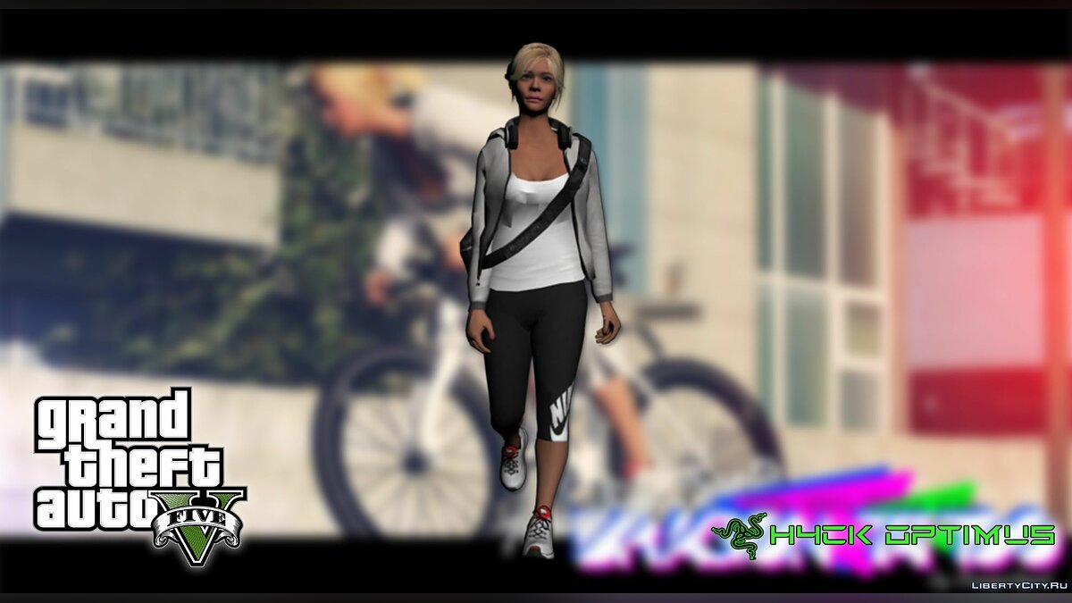Download Tracey De Santa From Gta 5 In Tracksuit V2 For Gta San Andreas