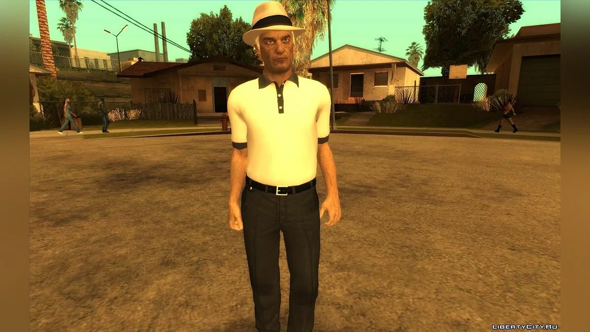 Vito Scaletta from Mafia 3 / GTA San Andreas