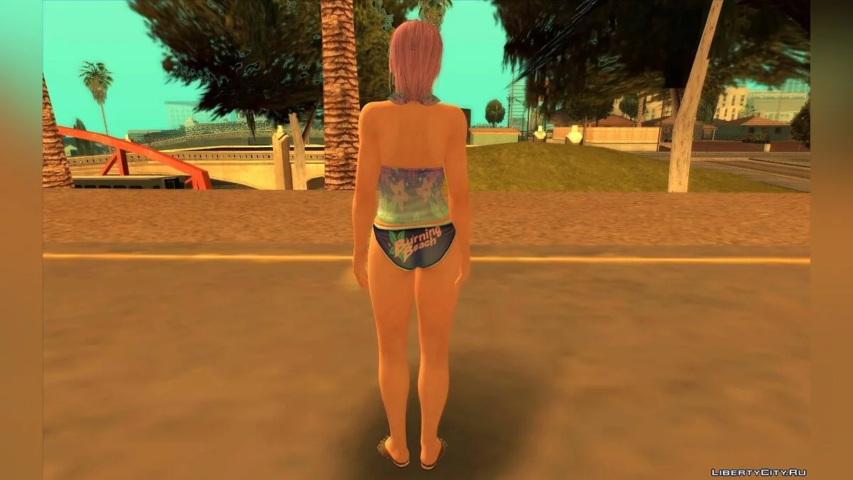 Аяне в купальнику / GTA San Andreas