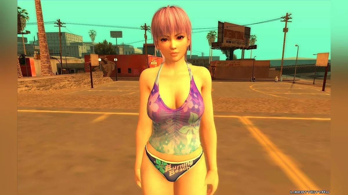 Аяне в купальнику / GTA San Andreas