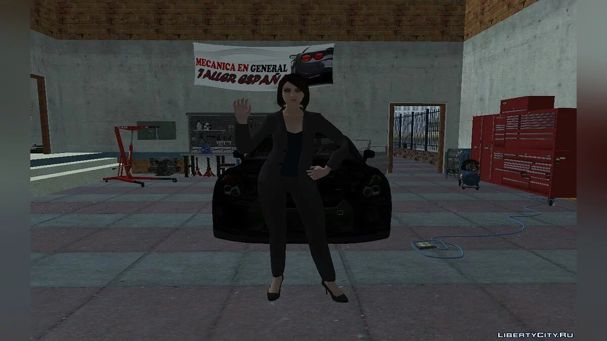 Female Assistant from GTA Online / GTA San Andreas
