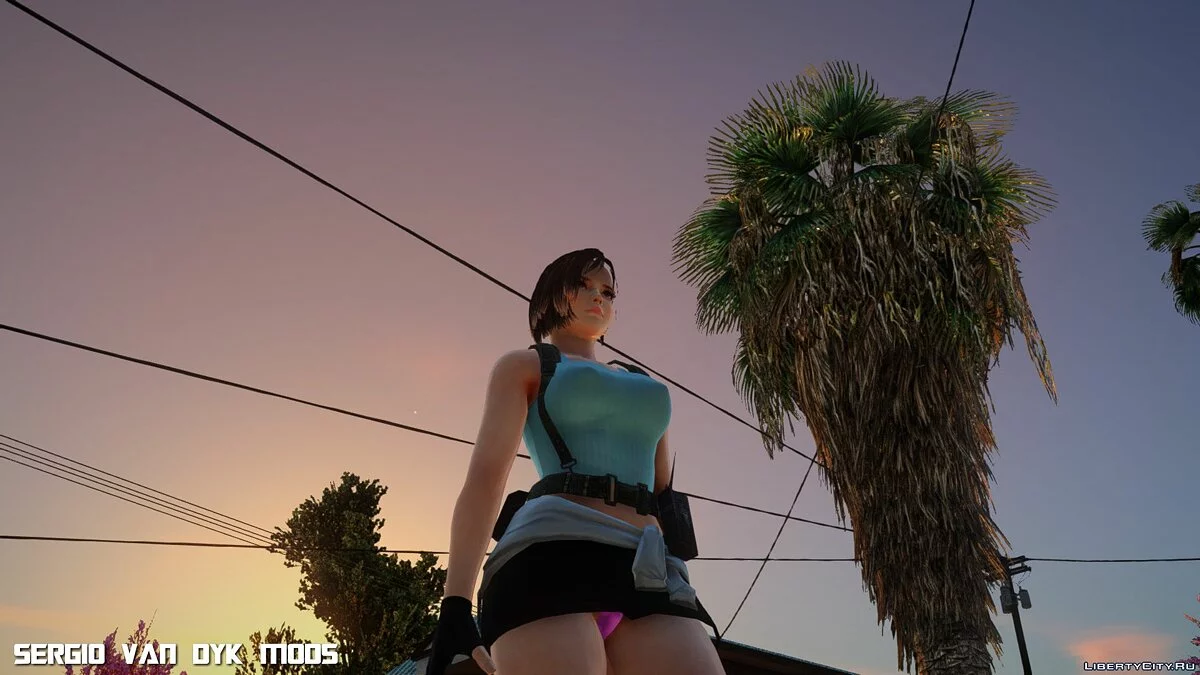 Джилл Валентайн (Касуми) з Resident Evil 3 / GTA San Andreas