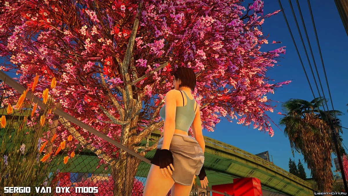 Джилл Валентайн (Касуми) з Resident Evil 3 / GTA San Andreas