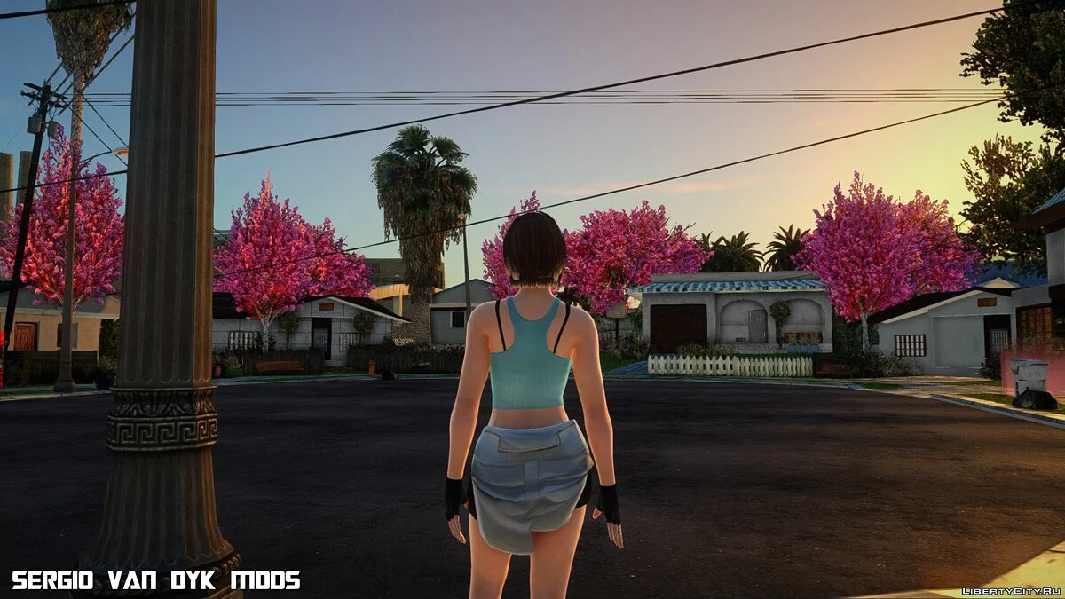 Джилл Валентайн (Касуми) з Resident Evil 3 / GTA San Andreas