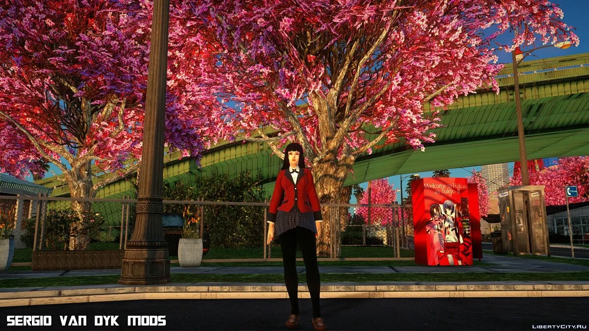 Юмеко Джабамі з Kakegurui / GTA San Andreas