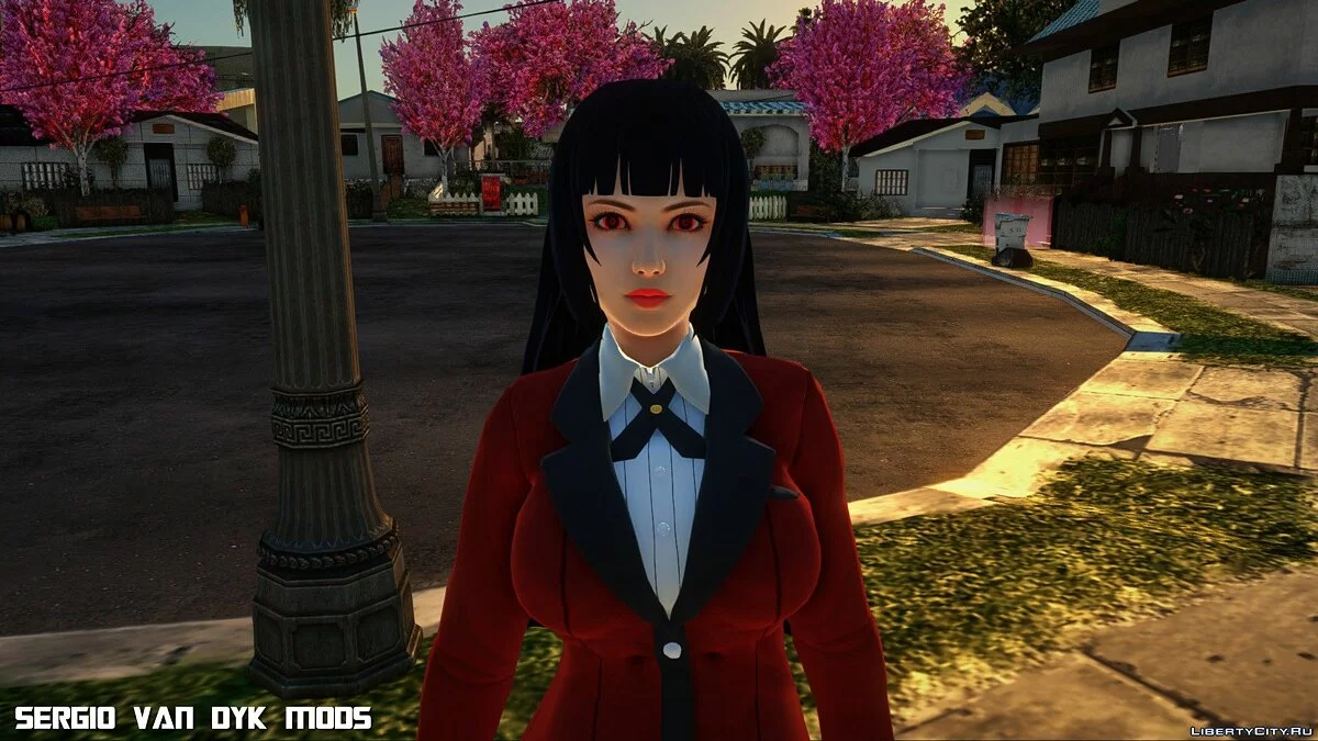 Юмеко Джабамі з Kakegurui / GTA San Andreas