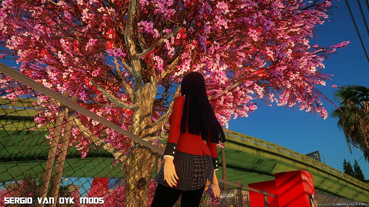 Юмеко Джабамі з Kakegurui / GTA San Andreas