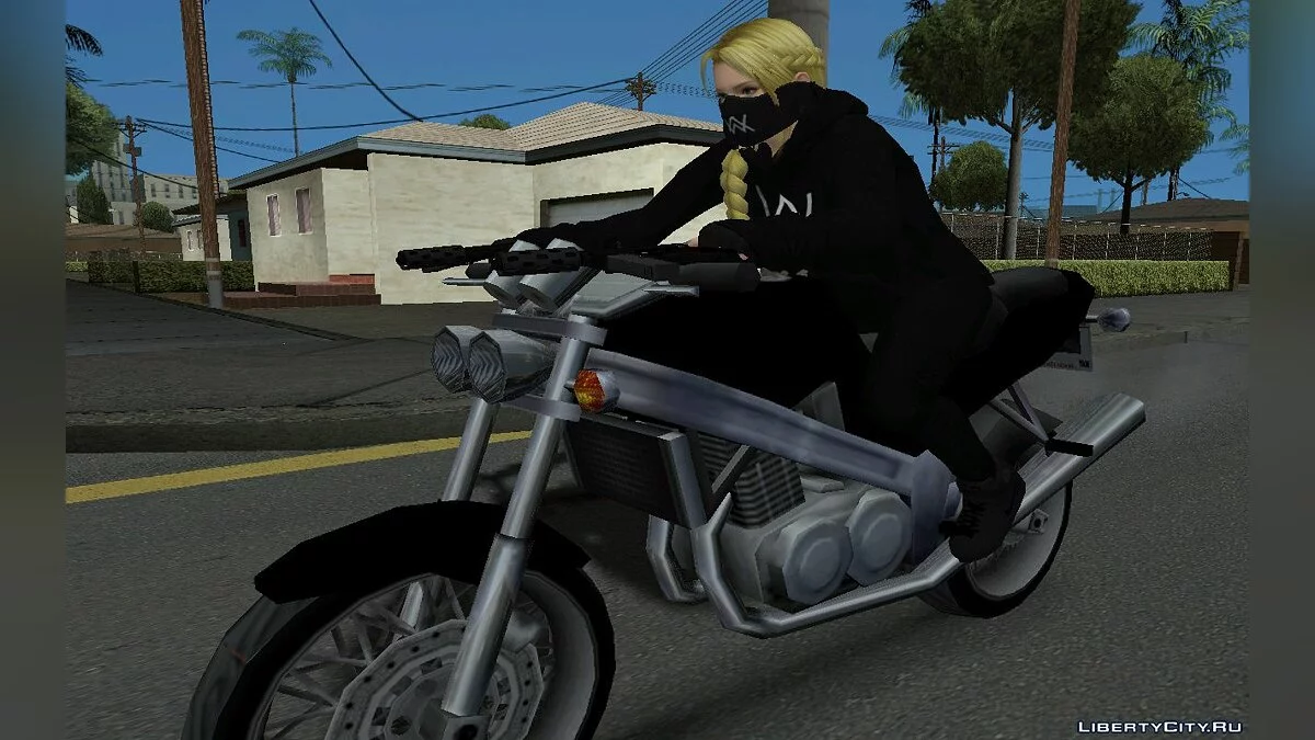 Хелена Дуглас из DOA в стиле Алана Уокера / GTA San Andreas