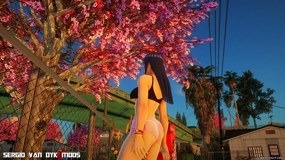 Hinata Hyūga (Kokoro) v2 / GTA San Andreas