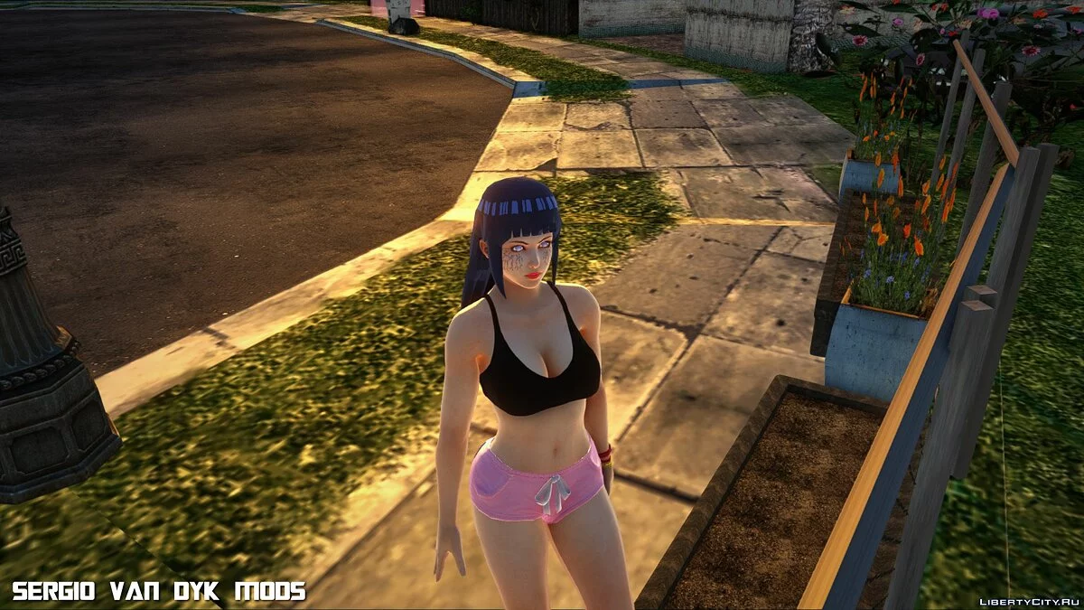 Hinata Hyūga (Kokoro) v2 / GTA San Andreas