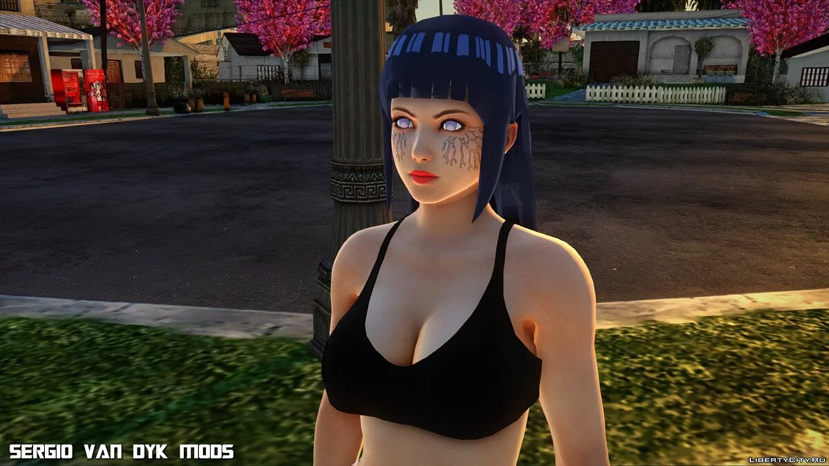 Hinata Hyūga (Kokoro) v2 / GTA San Andreas