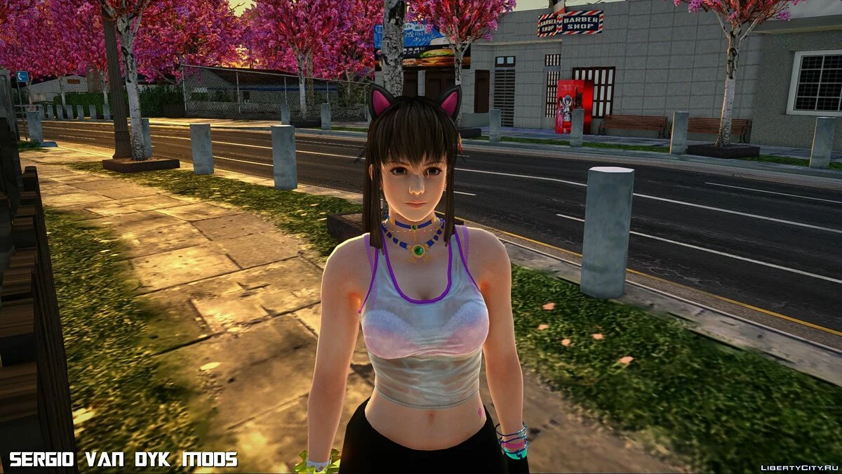 Hitomi in Sportswear / GTA San Andreas