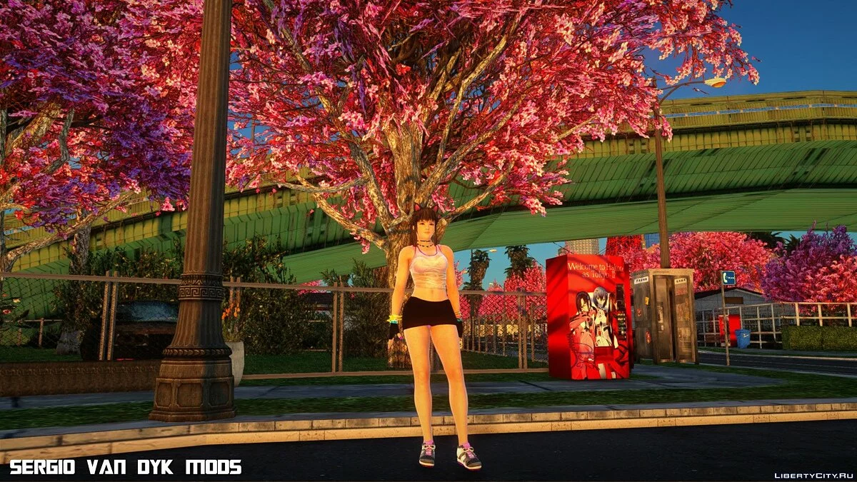 Hitomi in Sportswear / GTA San Andreas
