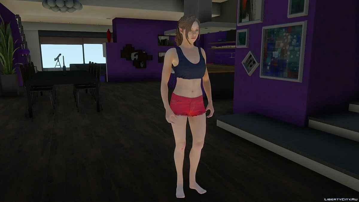 Claire Redfield from Resident Evil 2 / GTA San Andreas