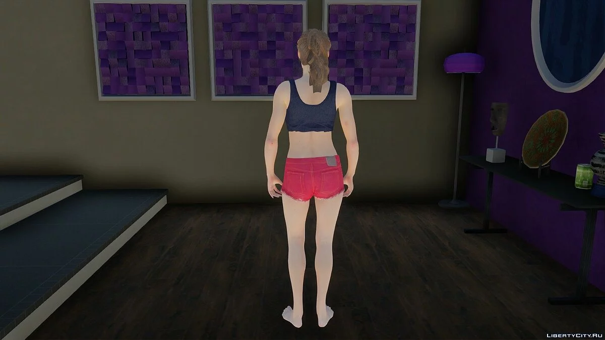Claire Redfield from Resident Evil 2 / GTA San Andreas