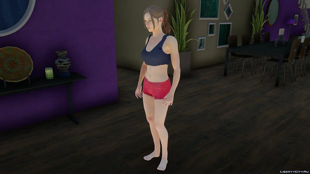 Claire Redfield from Resident Evil 2 / GTA San Andreas