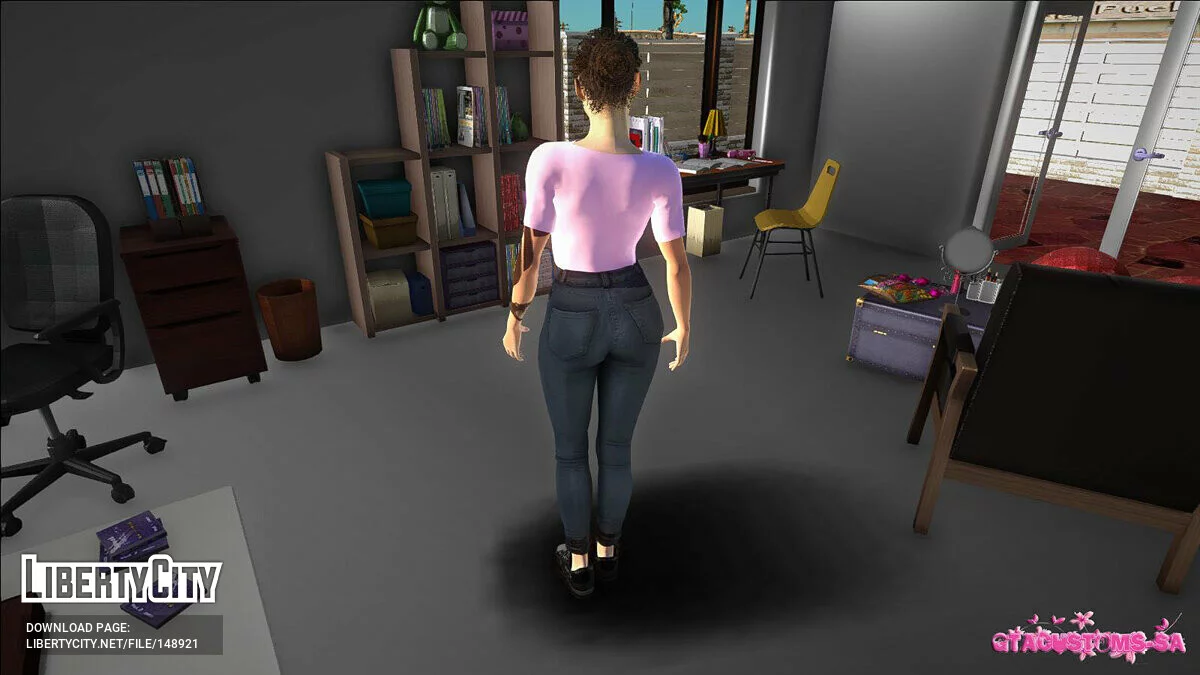 Claire Redfield in Freizeitkleidung / GTA San Andreas