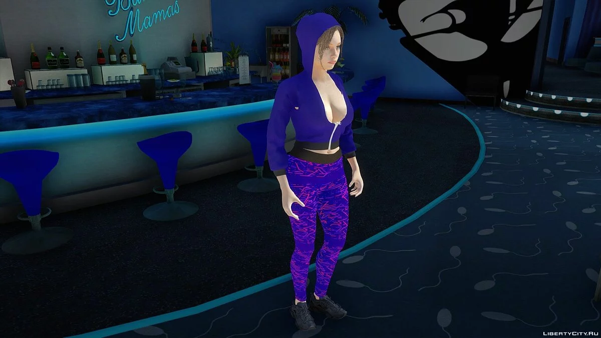 Claire Redfield in Sportswear / GTA San Andreas