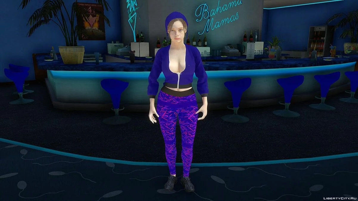 Claire Redfield in Sportswear / GTA San Andreas