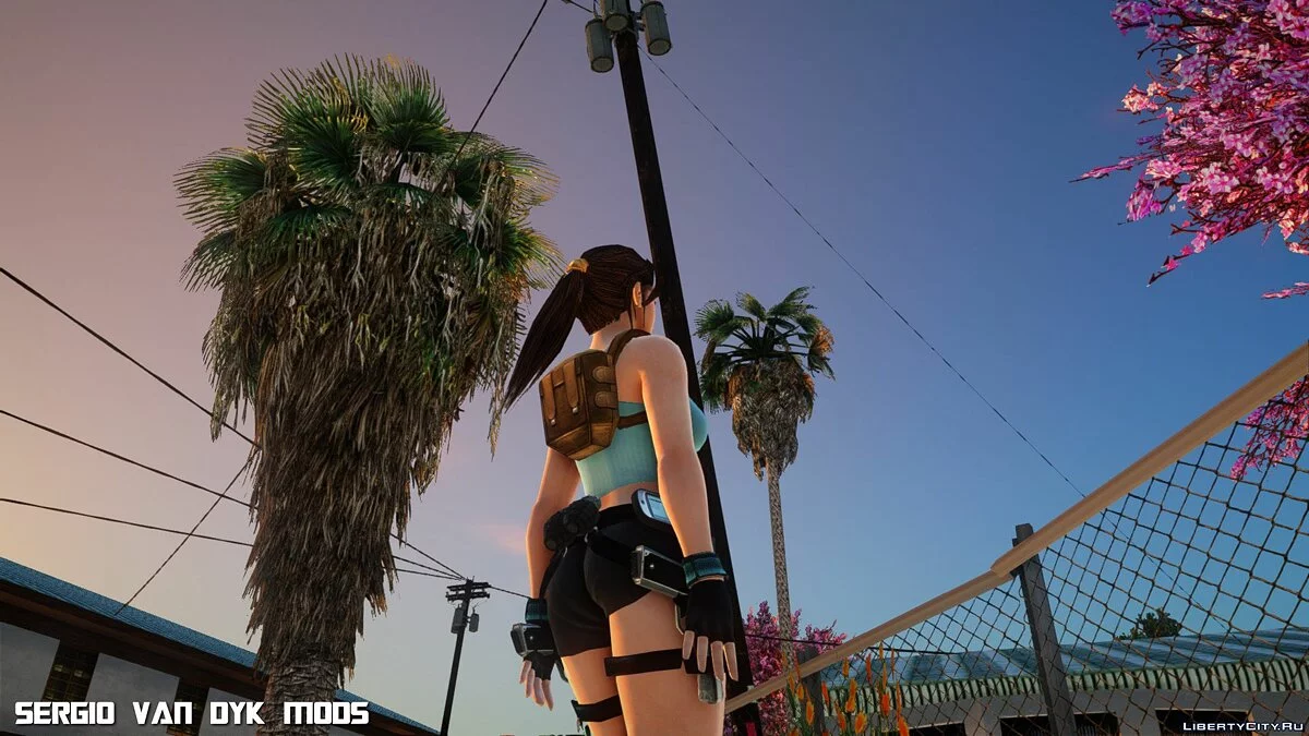 古墓丽影周年纪念版的劳拉·克劳福特(Kasumi) / GTA San Andreas