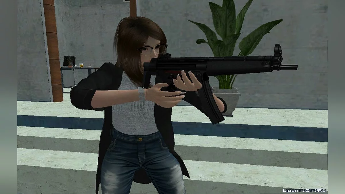 Lei Fang de DOA em um traje coreano estiloso / GTA San Andreas