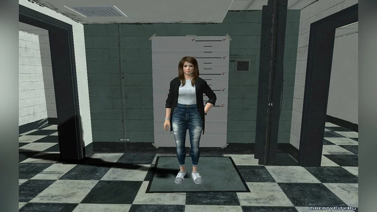 Lei Fang de DOA em um traje coreano estiloso / GTA San Andreas