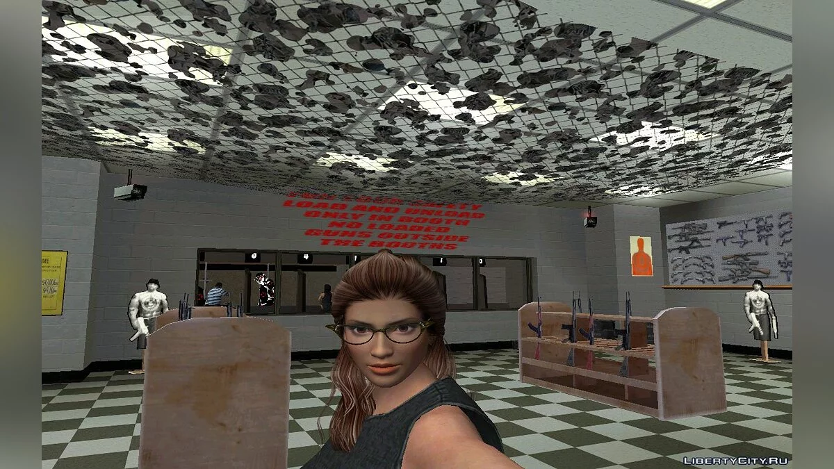 Лиза Хэмилтон из DOA в стильном повседневном наряде / GTA San Andreas