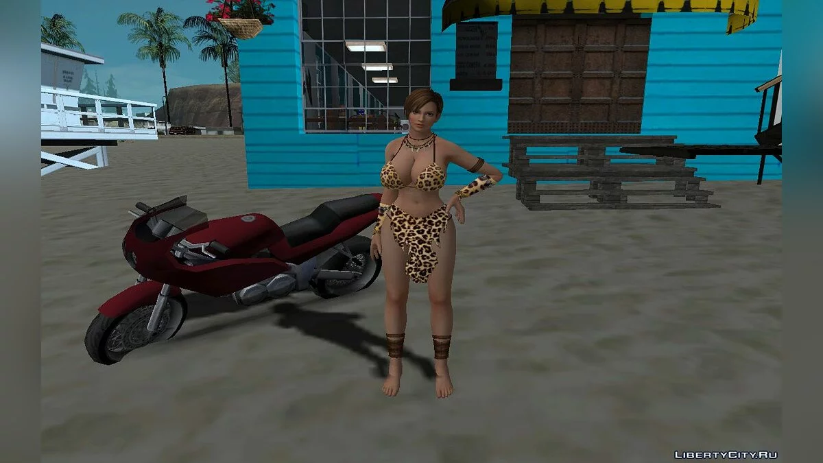 DOA中的丽莎·汉密尔顿 / GTA San Andreas