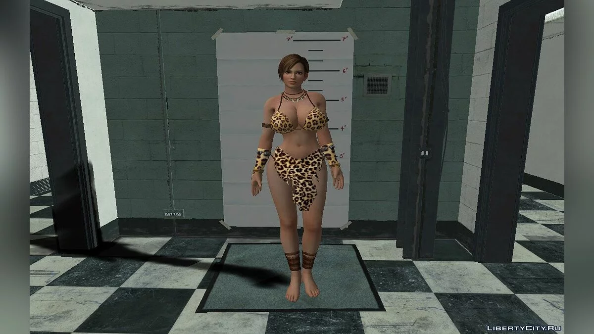 DOA中的丽莎·汉密尔顿 / GTA San Andreas